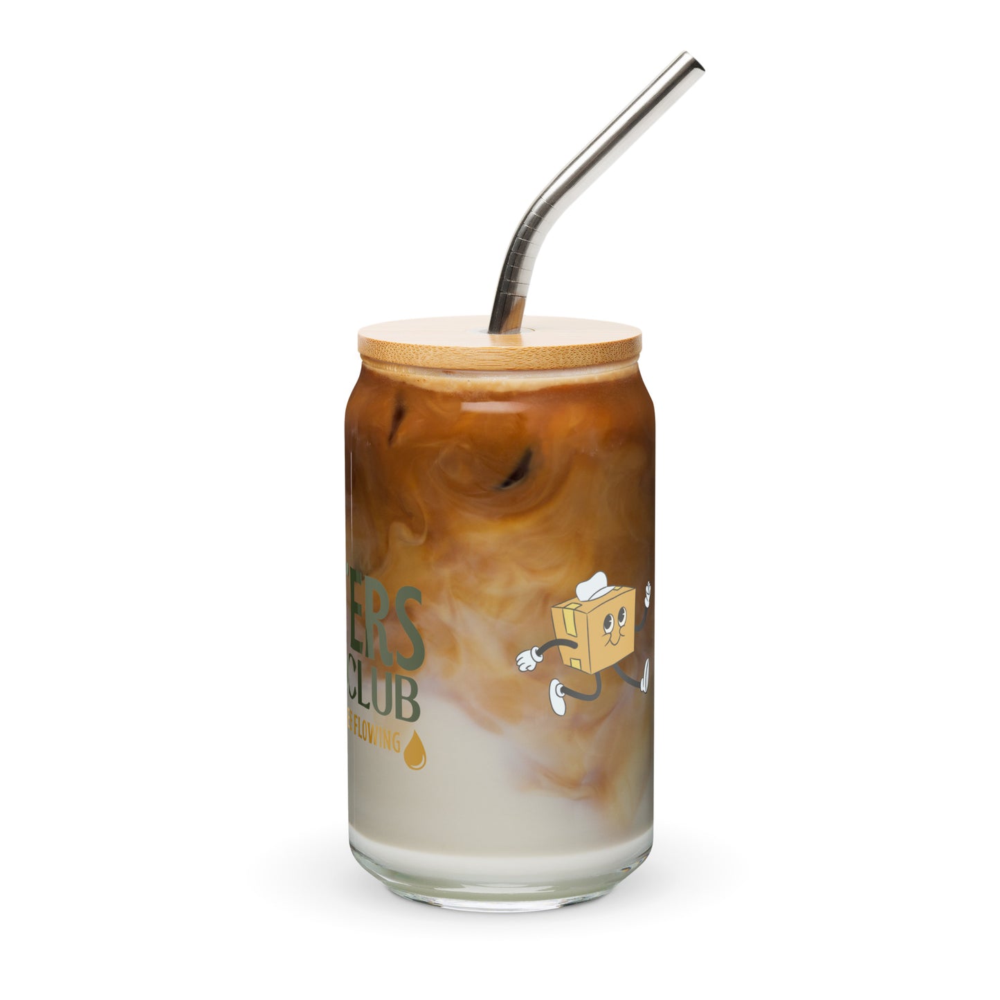 Switters Coffee Club Glass Tumbler