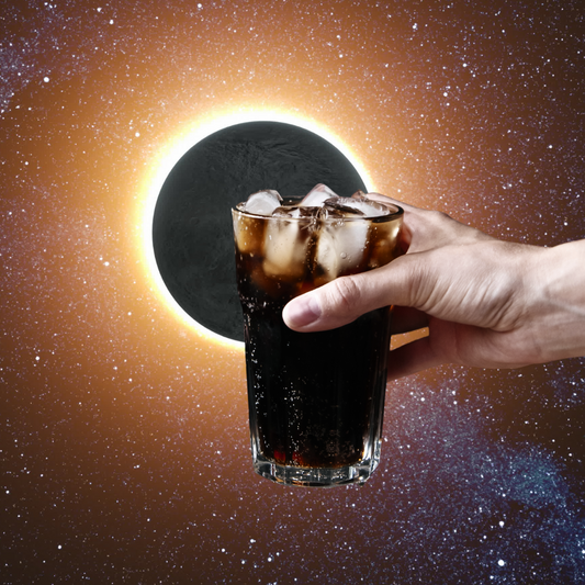 Dark Moon Iced Coffee Cocktail
