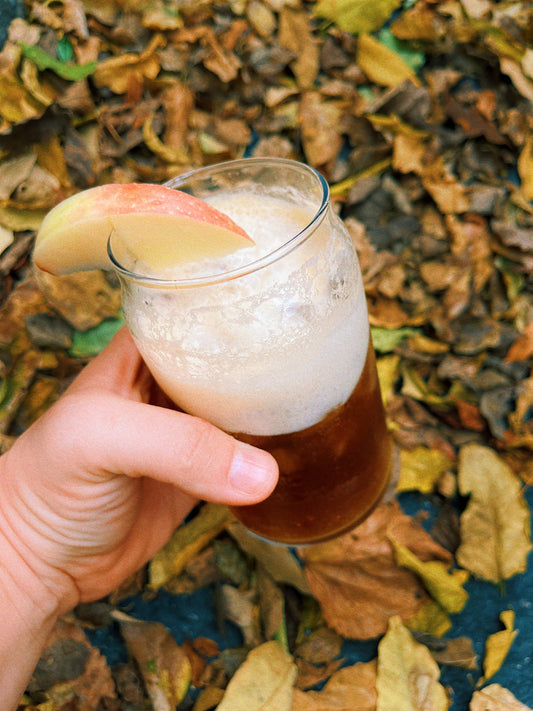 Apple coffee soda- Featuring Maypop sparkling water