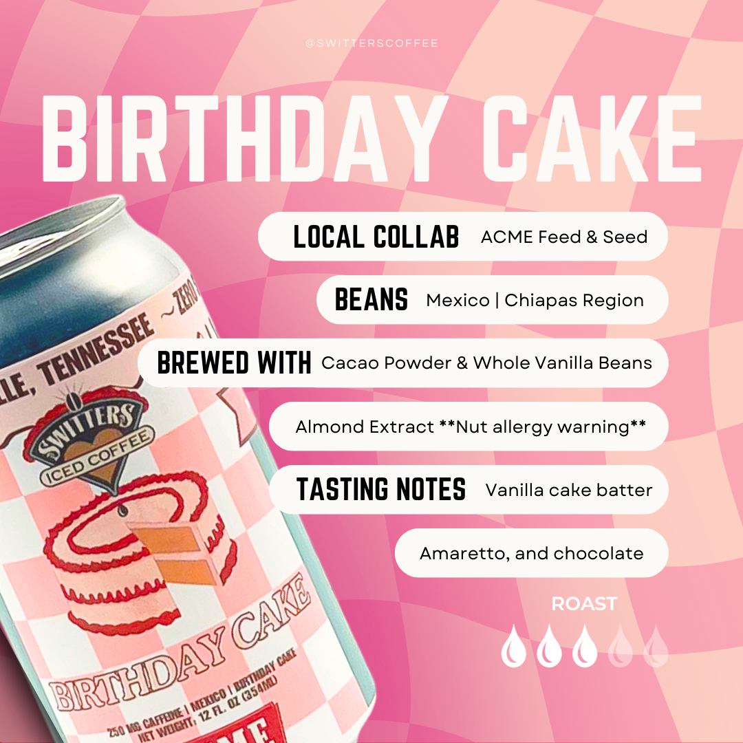 12oz Birthday Cake Seasonal Collab 6 pack