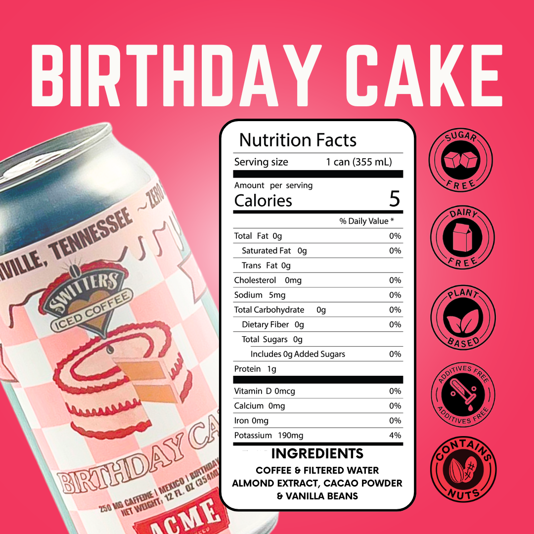 12oz Birthday Cake Seasonal Collab 6 pack