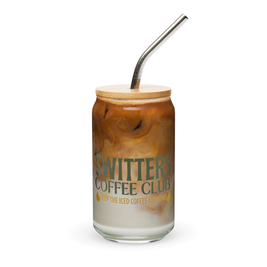 Switters Coffee Club Glass Tumbler