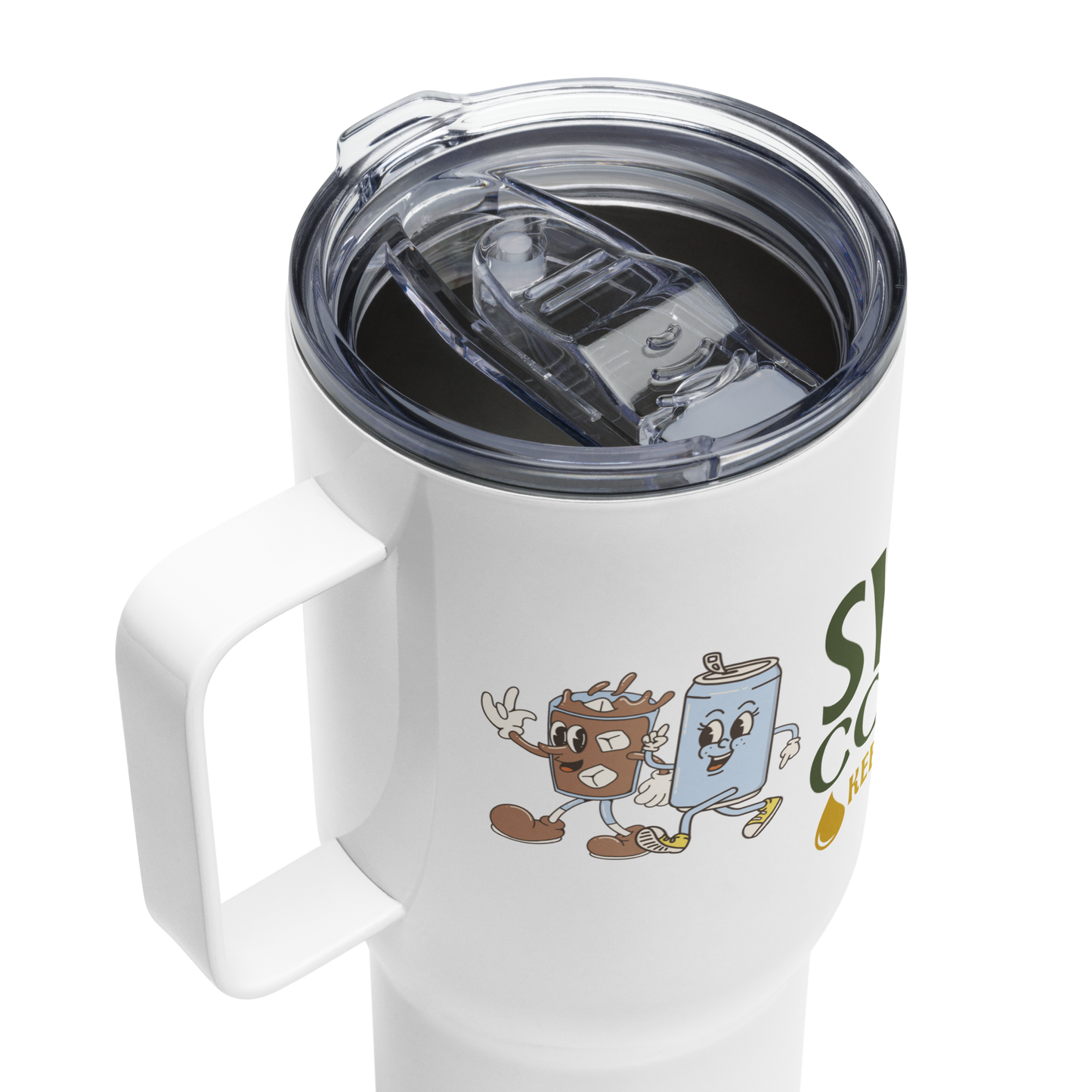 Switters Coffee Club Travel Mug with Handle