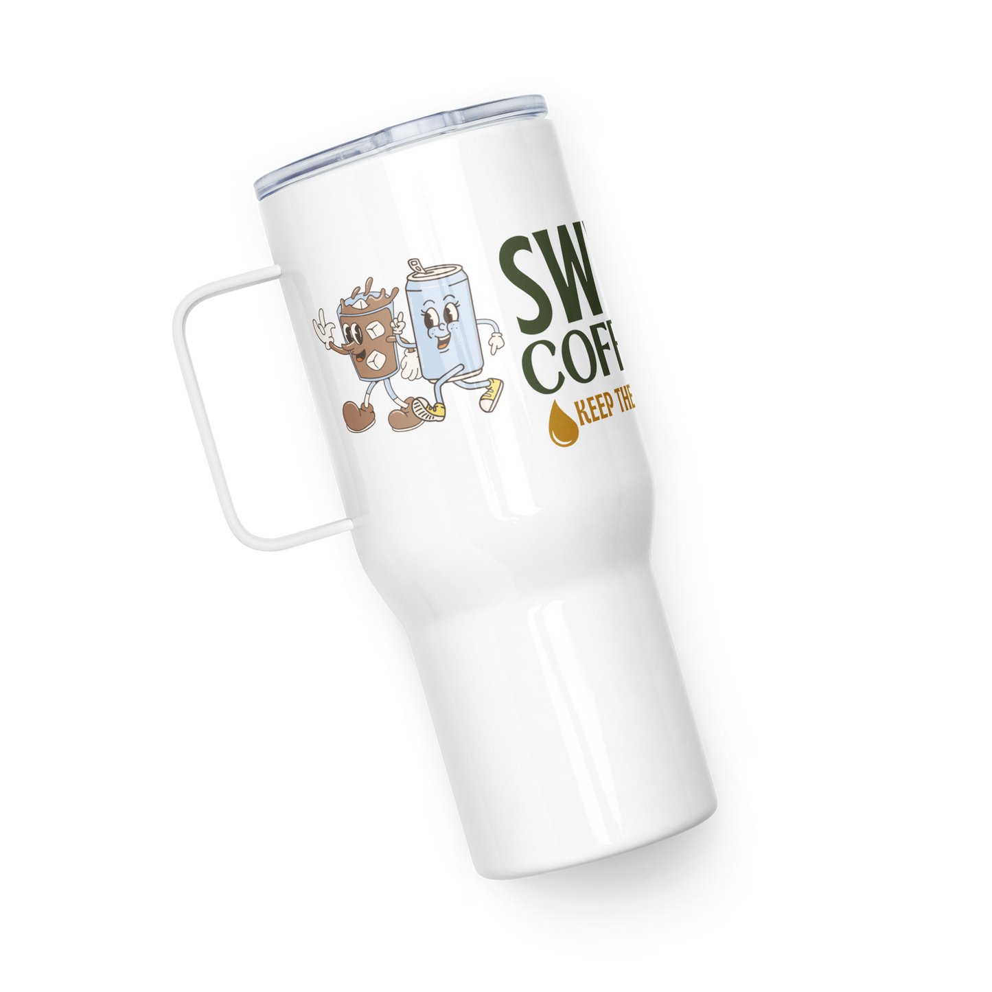 Switters Coffee Club Travel Mug with Handle